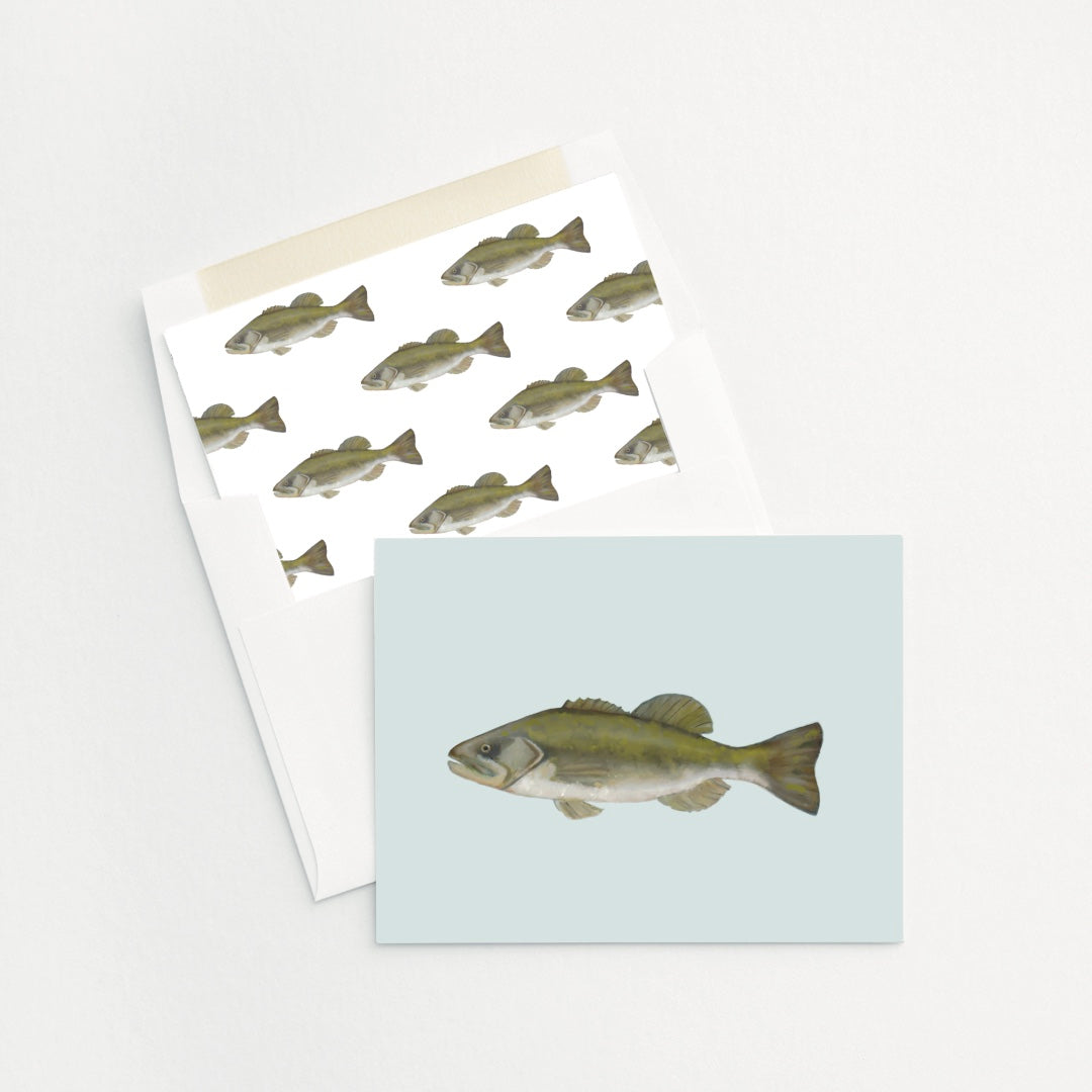 Billy Bass Notecard