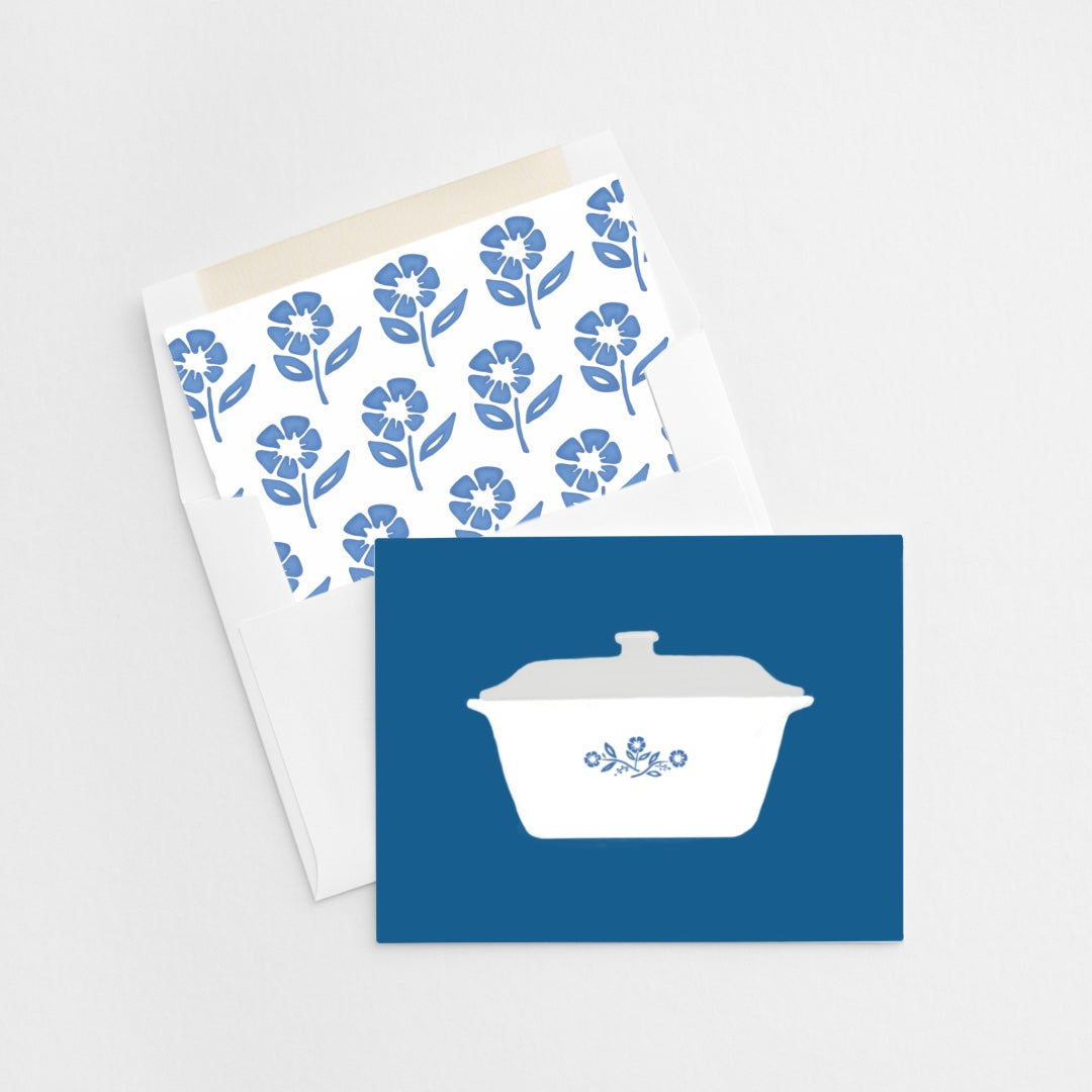 Everything Taste Better in Mom's Dish Notecard