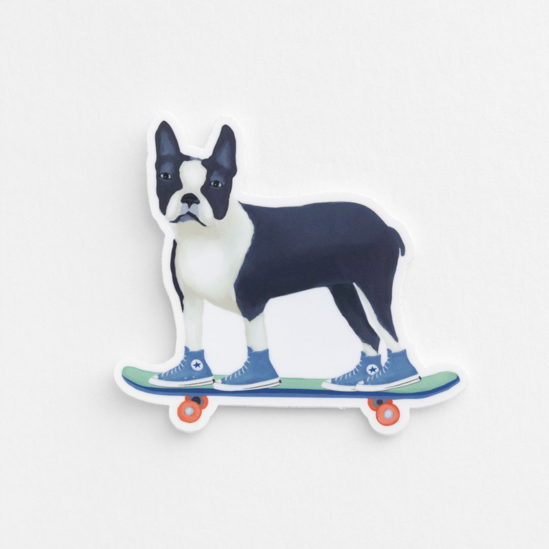 My Frenchie Wears Tennies Sticker