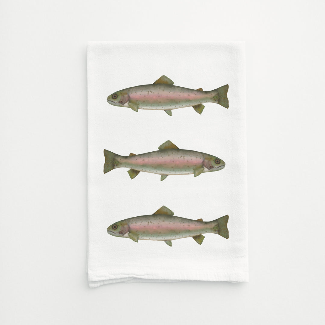 Never Doubt the Trout Tea Towel