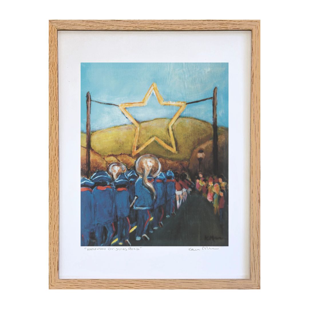 "Homewood Christmas Parade" Art Print
