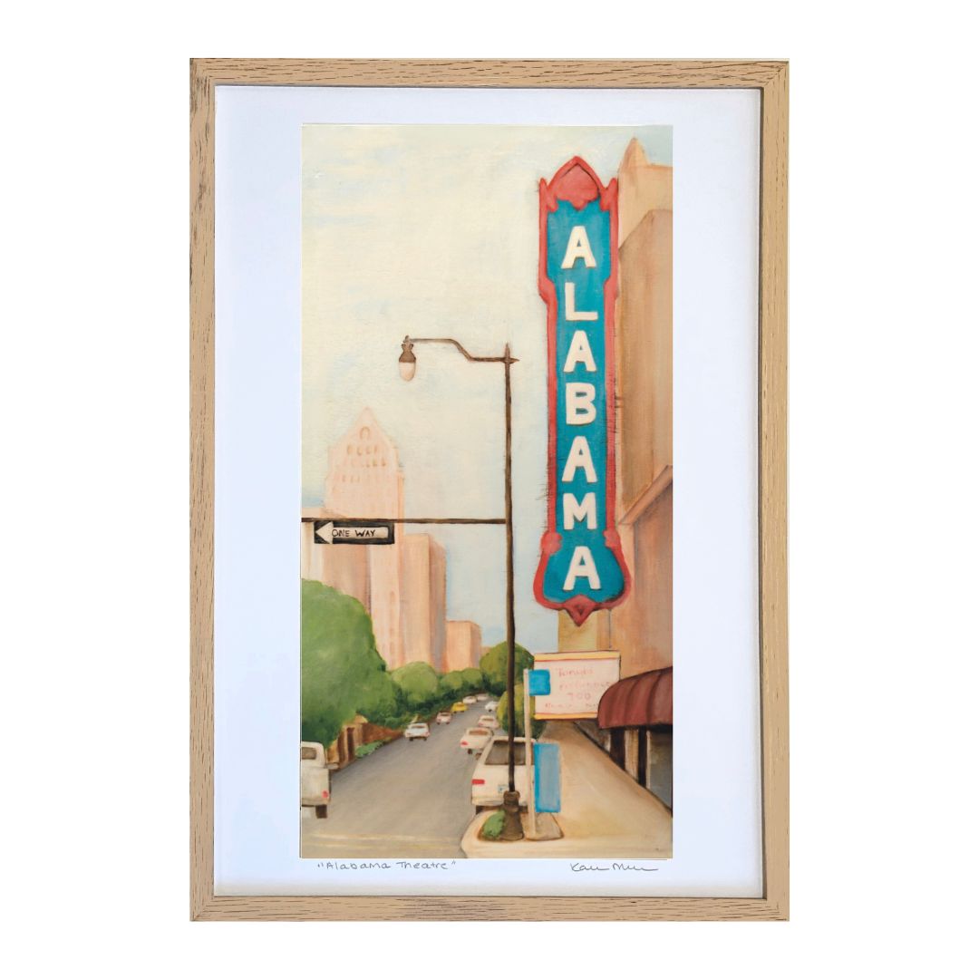 "Alabama Theatre" Art Print