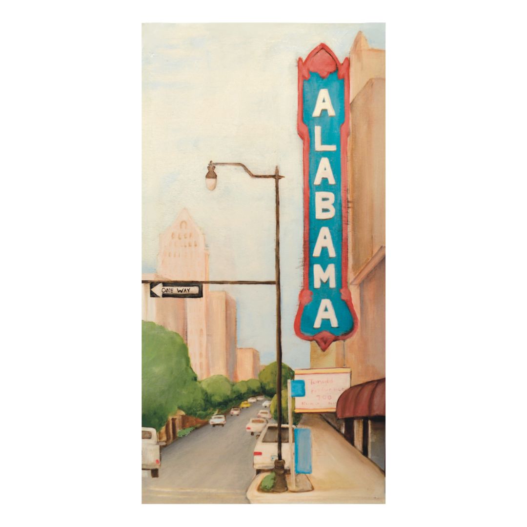 "Alabama Theatre" Art Print