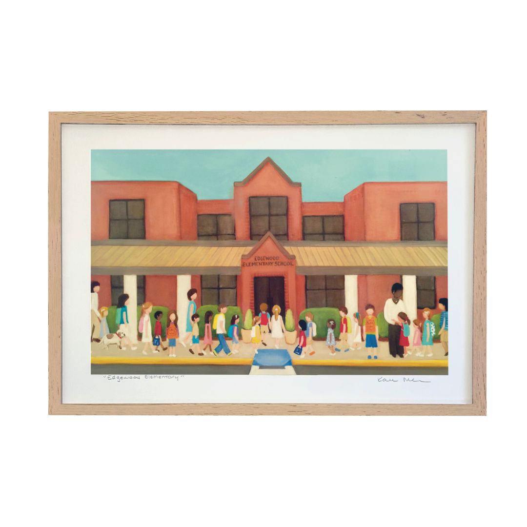 "Edgewood Elementary" Art Print