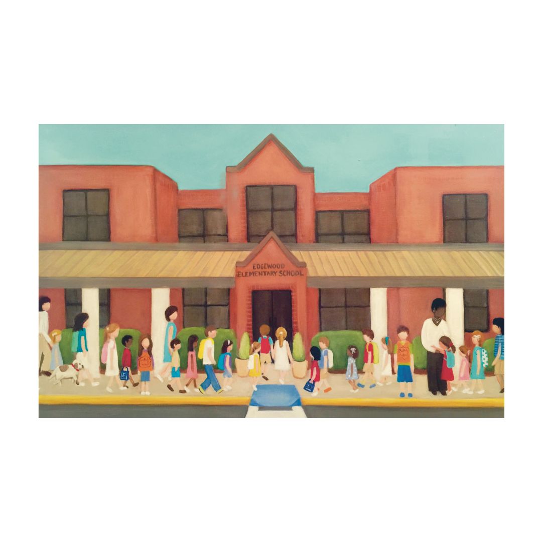 "Edgewood Elementary" Art Print