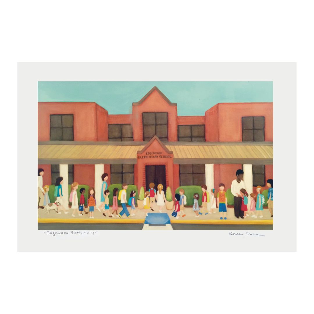 "Edgewood Elementary" Art Print