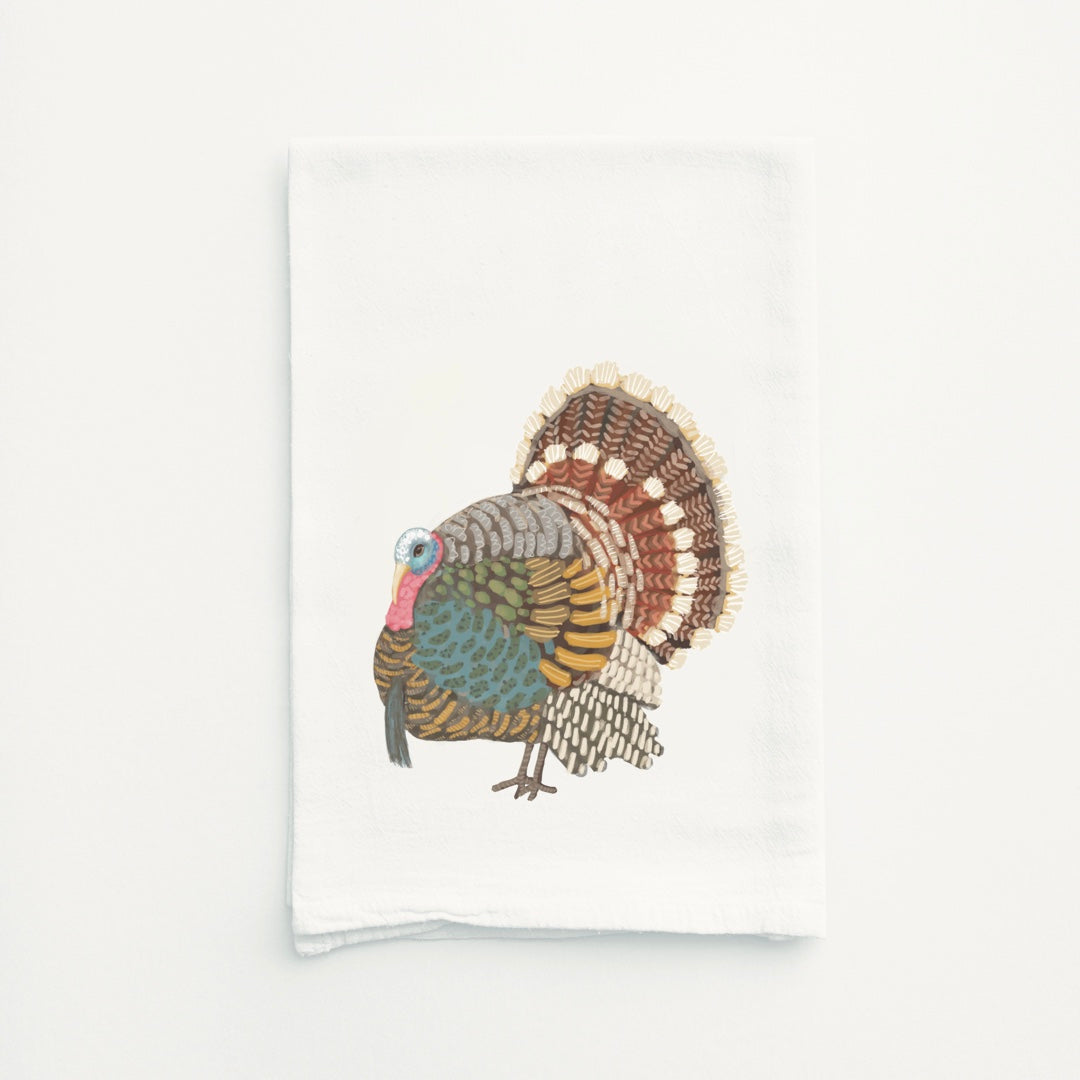 Gobble Til You Wobble Tea Towel