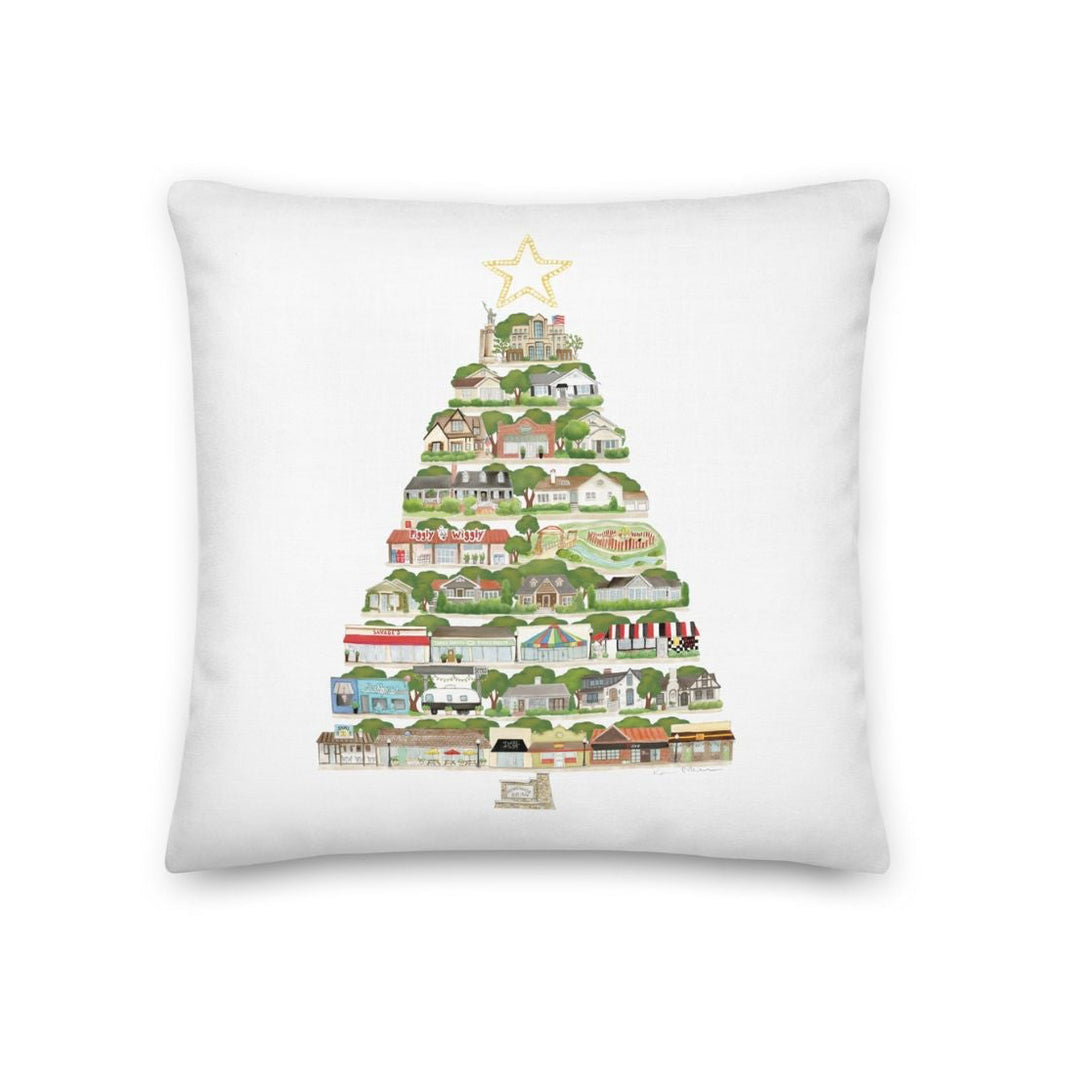 "A Homewood Christmas" Pillow Cover
