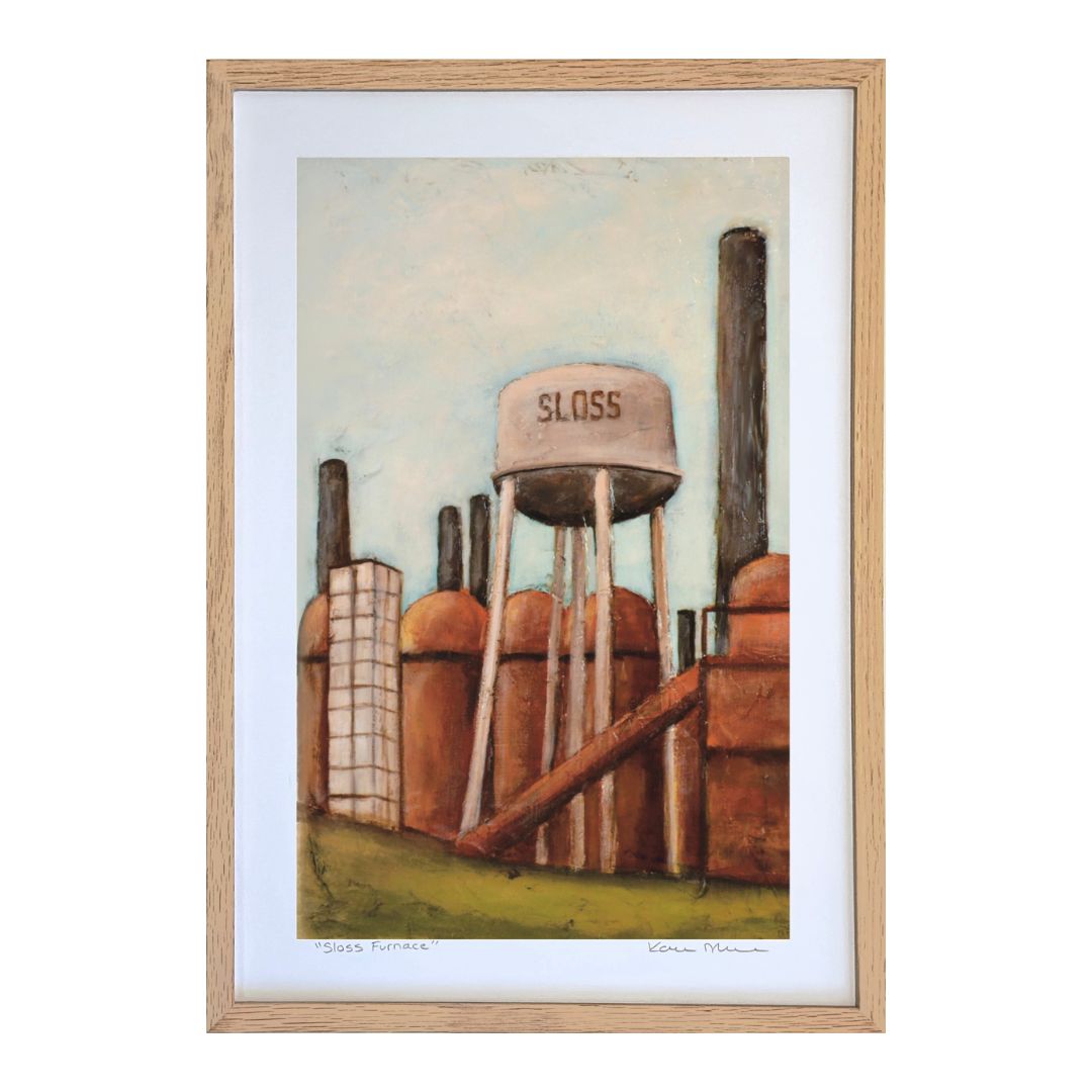 "Sloss Furnace" Art Print