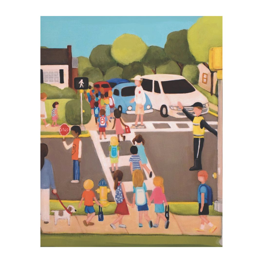 "Mornings on Broadway" Art Print