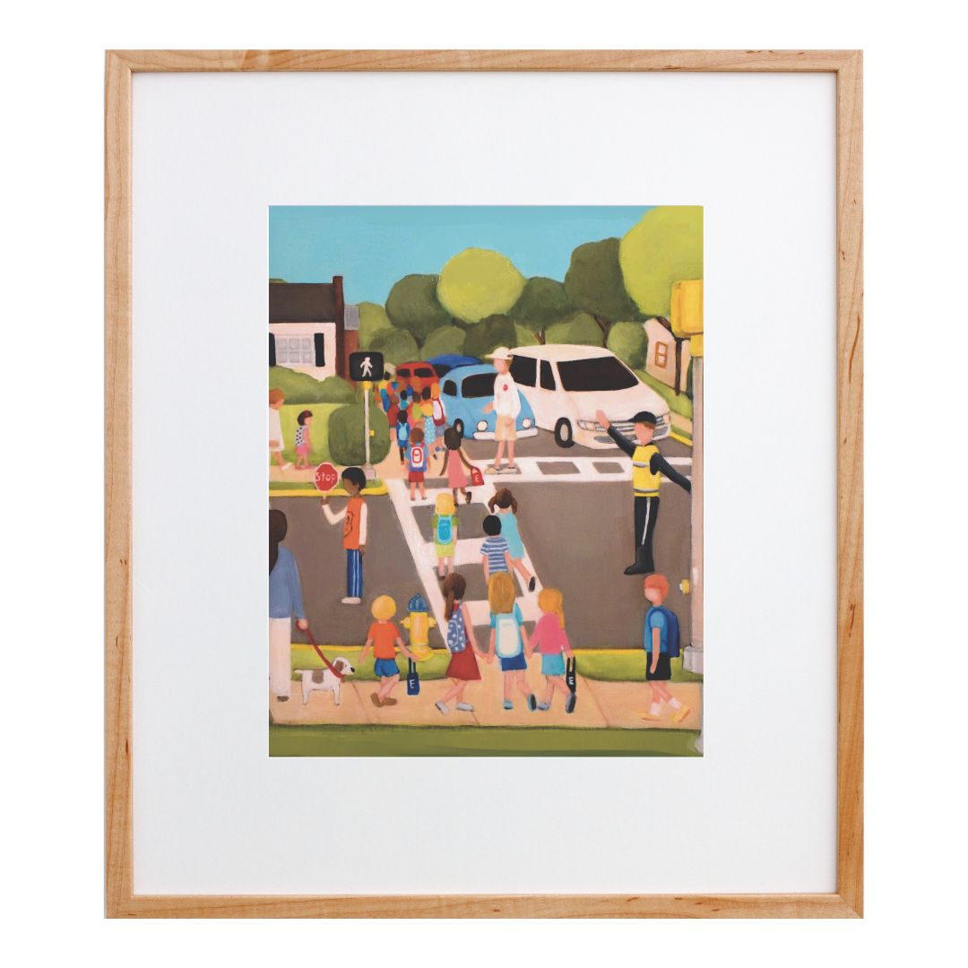 "Mornings on Broadway" Art Print