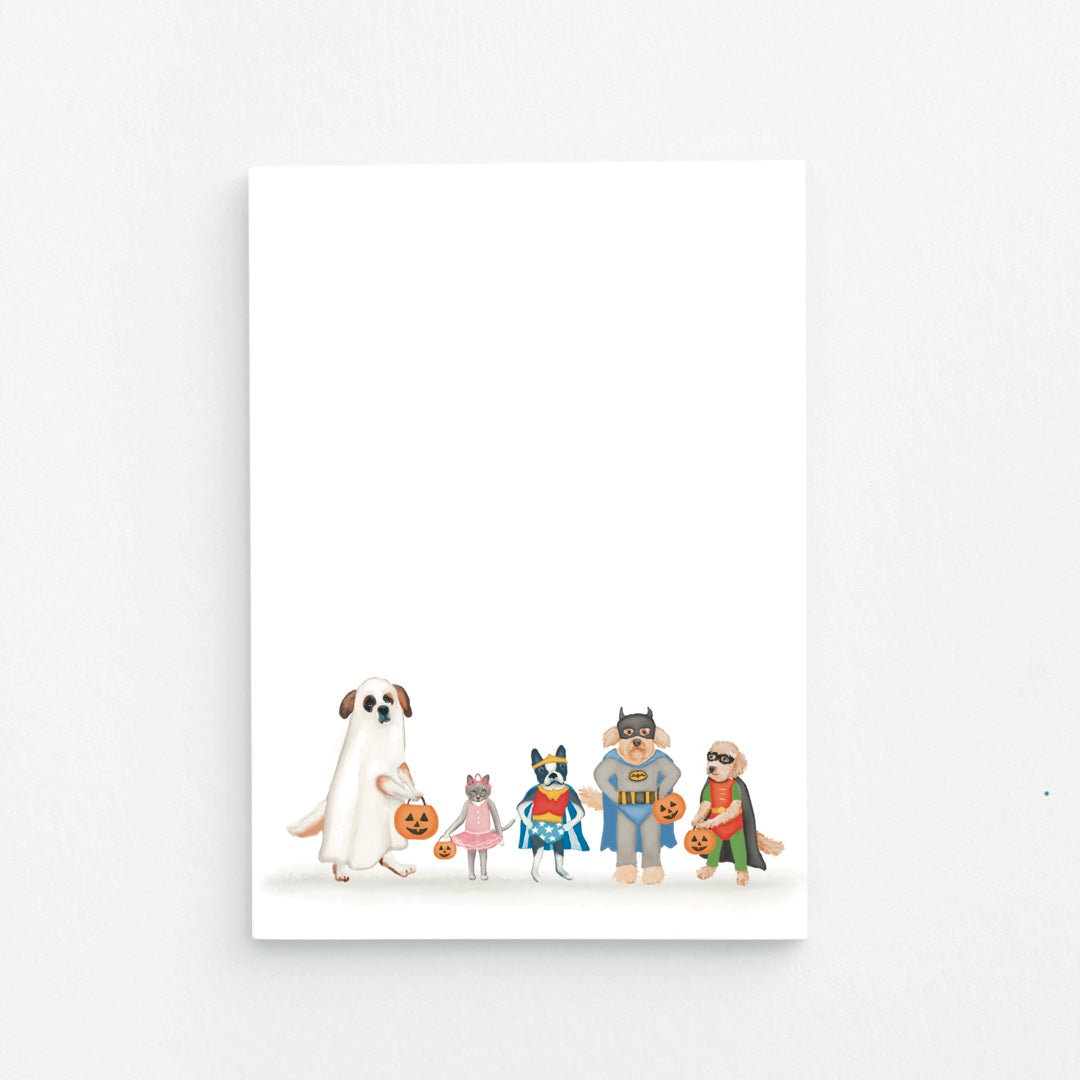 Trick Or Treat Notepad (100 Pages)