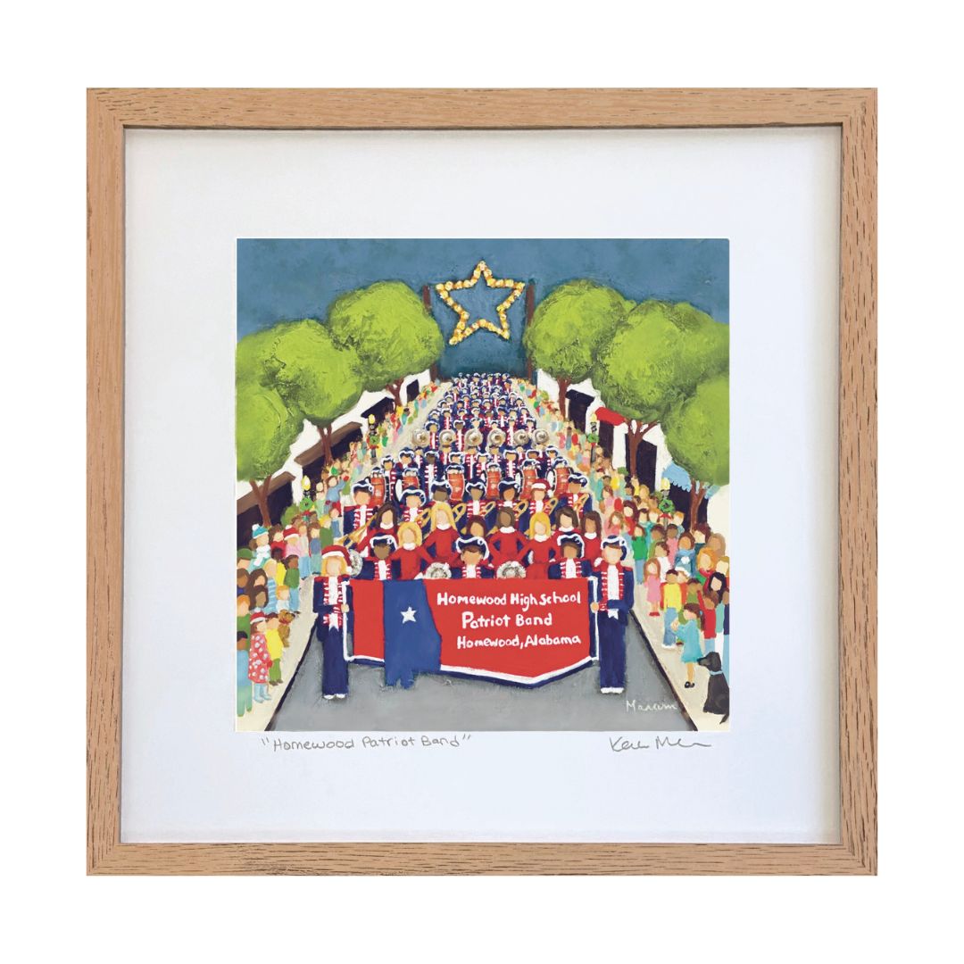 "Homewood Patriot Band" Art Print