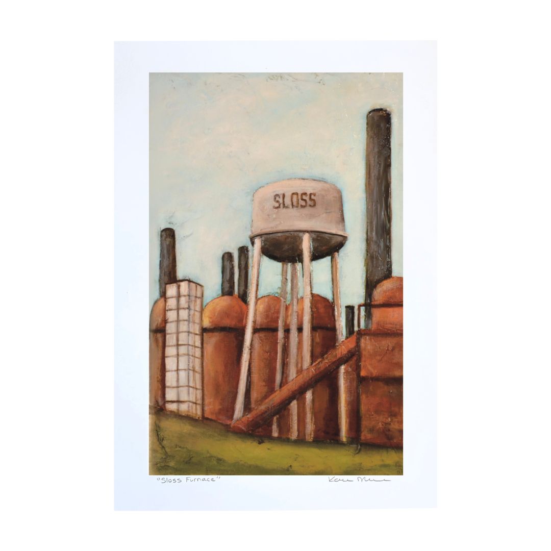 "Sloss Furnace" Art Print