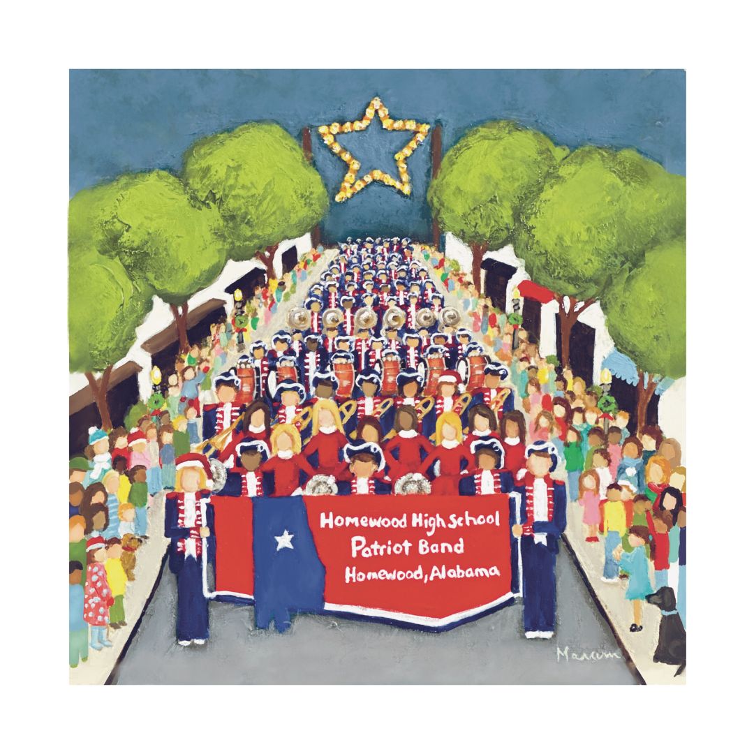 "Homewood Patriot Band" Art Print