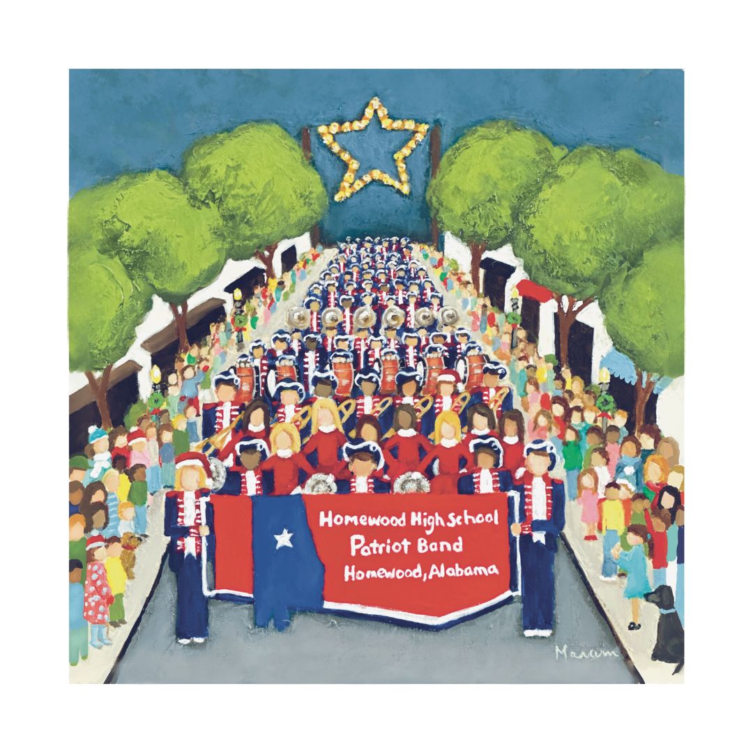 "Homewood Patriot Band" Art Print