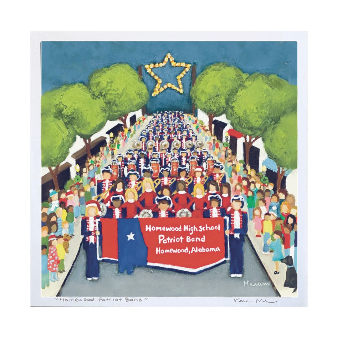 "Homewood Patriot Band" Art Print